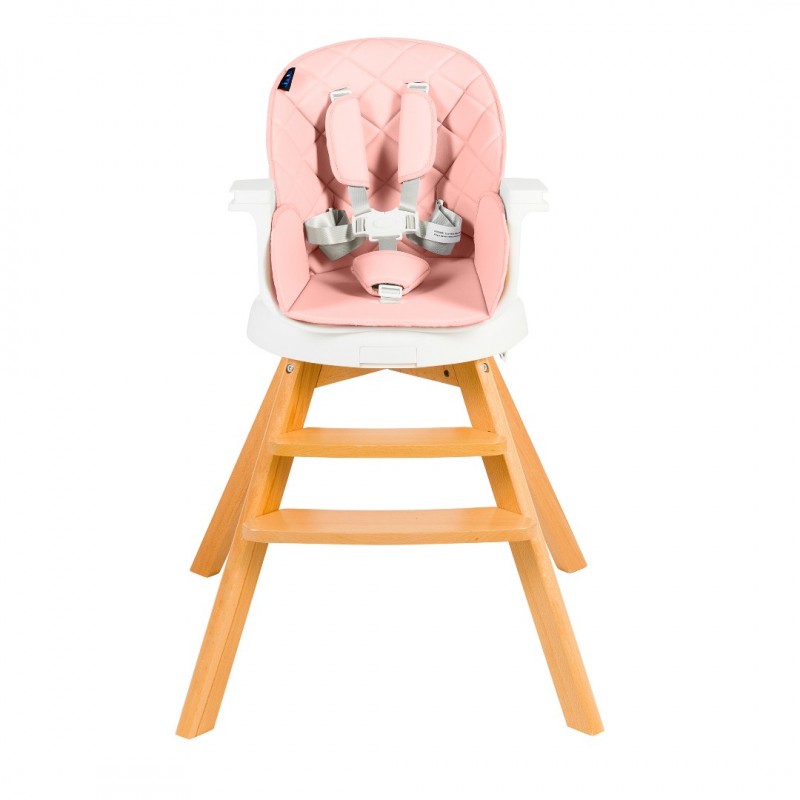 Scaun de masa 3 in 1 Juju Eat Twist Roz