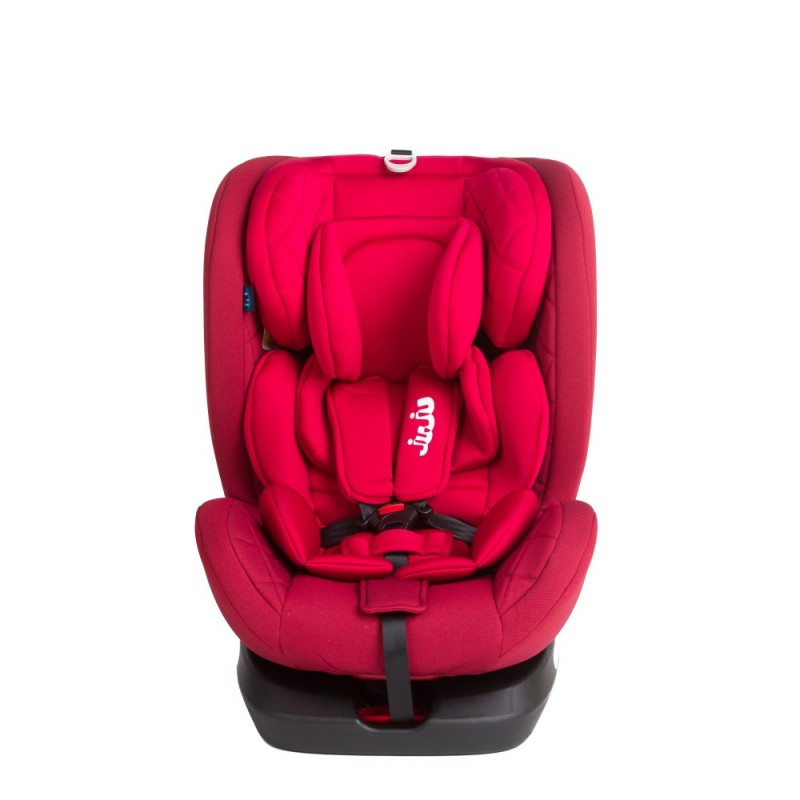 Scaun auto cu isofix Juju 0 36 kg Total rotativ 360 Rosu