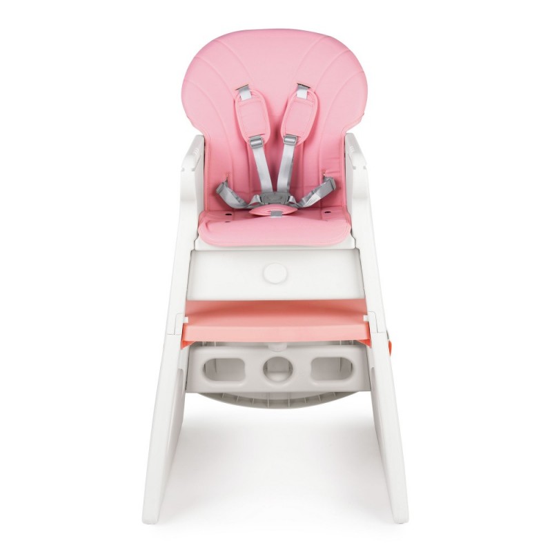 Scaun de masa transformabil Juju Eat Play V2 Roz