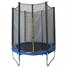 Trambulina KidsCare cu plasa de protectie 183 cm Trambulina KidsCare cu plasa de protectie 183 cm