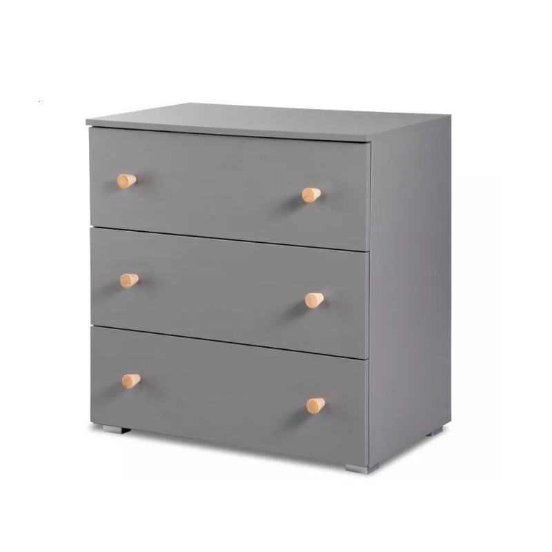  Comoda copii Klups Paula Grafit Natur 