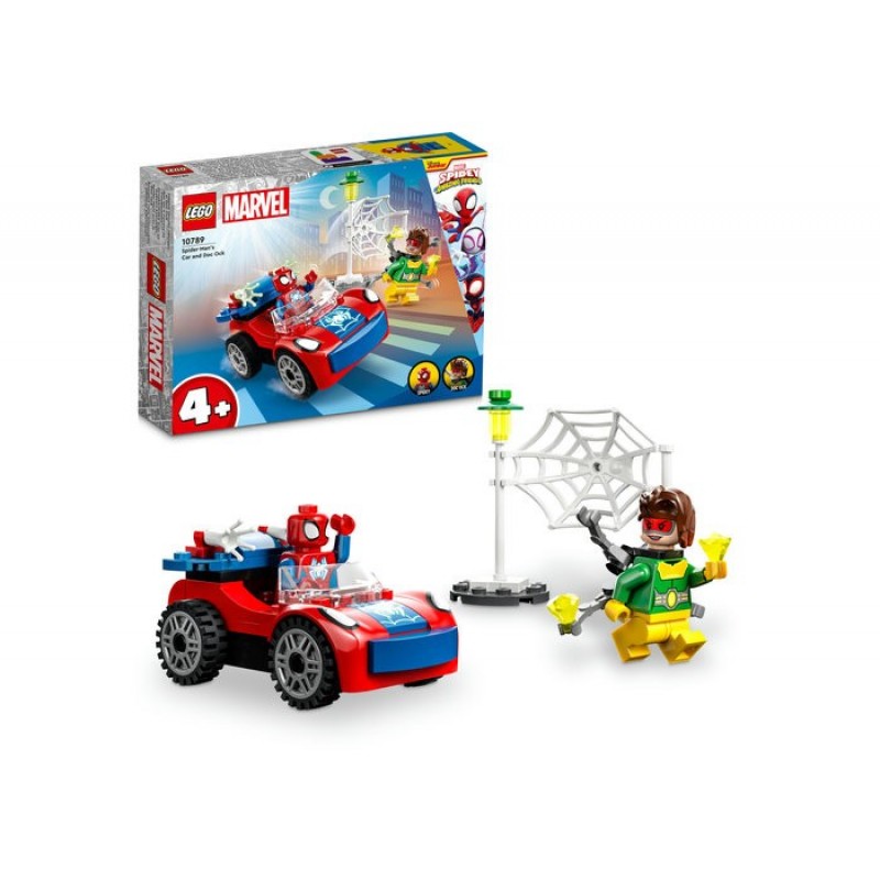 MASINA LUI SPIDER MAN SI DOC OCK LEGO Marvel Super Heroes 10789
