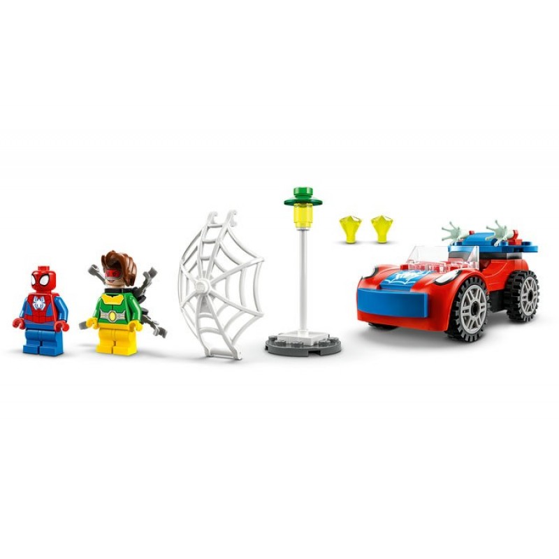 MASINA LUI SPIDER MAN SI DOC OCK LEGO Marvel Super Heroes 10789