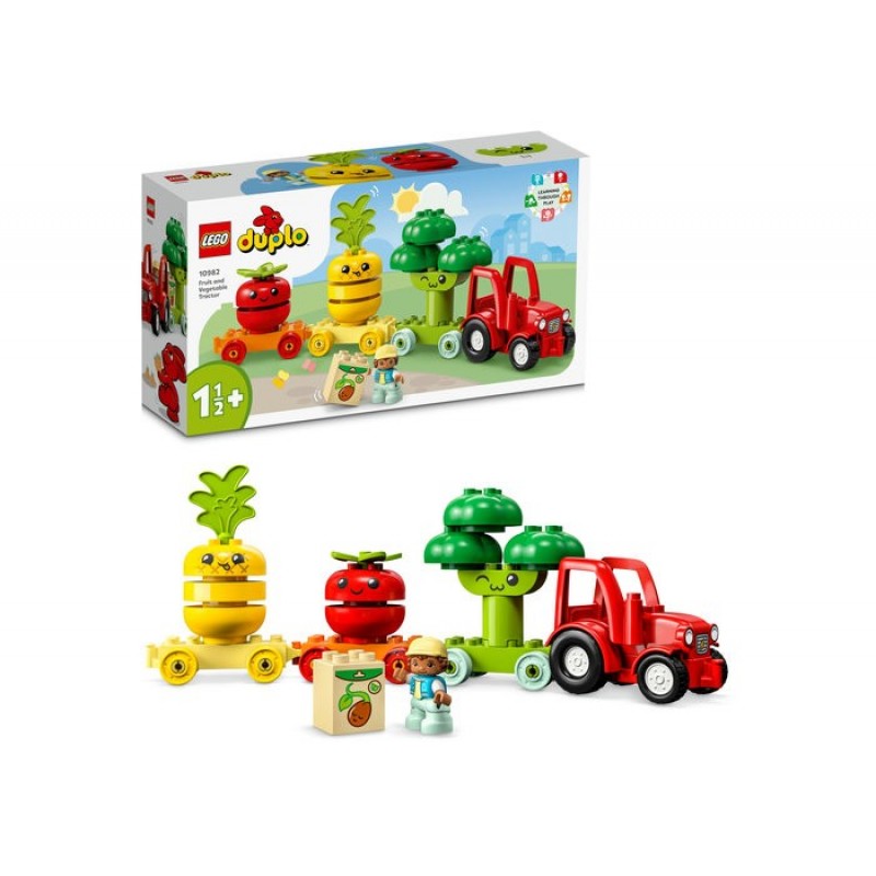 Tractor cu fructe si legume LEGO Duplo 10982