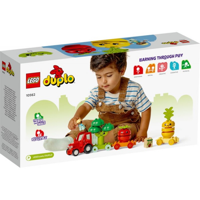 Tractor cu fructe si legume LEGO Duplo 10982
