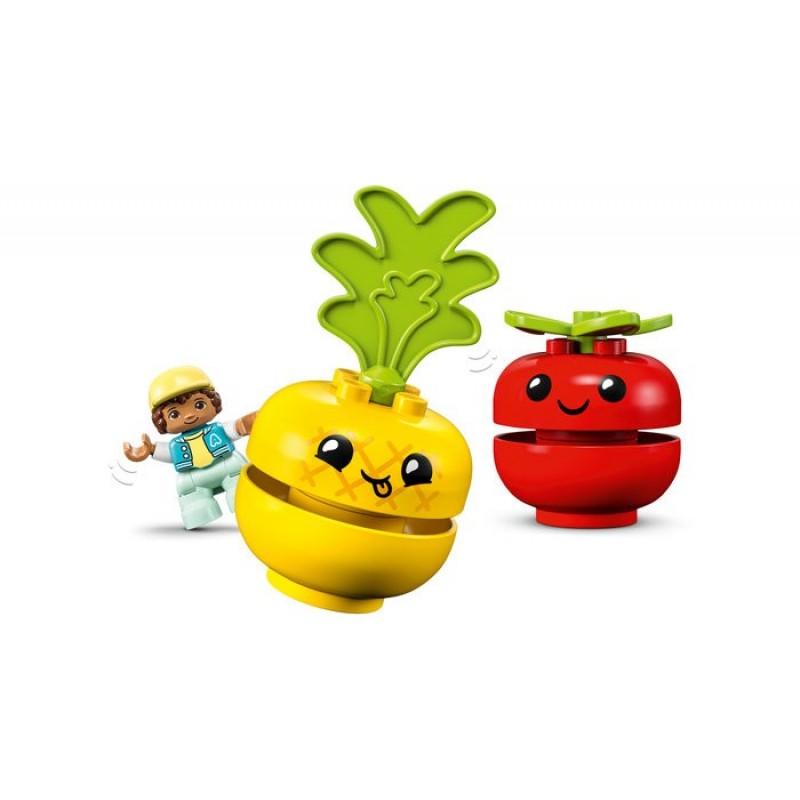 Tractor cu fructe si legume LEGO Duplo 10982
