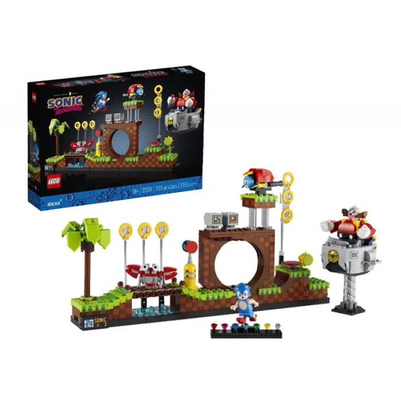 ARICIUL SONIC ZONA GREEN HILLS LEGO Ideas 21331