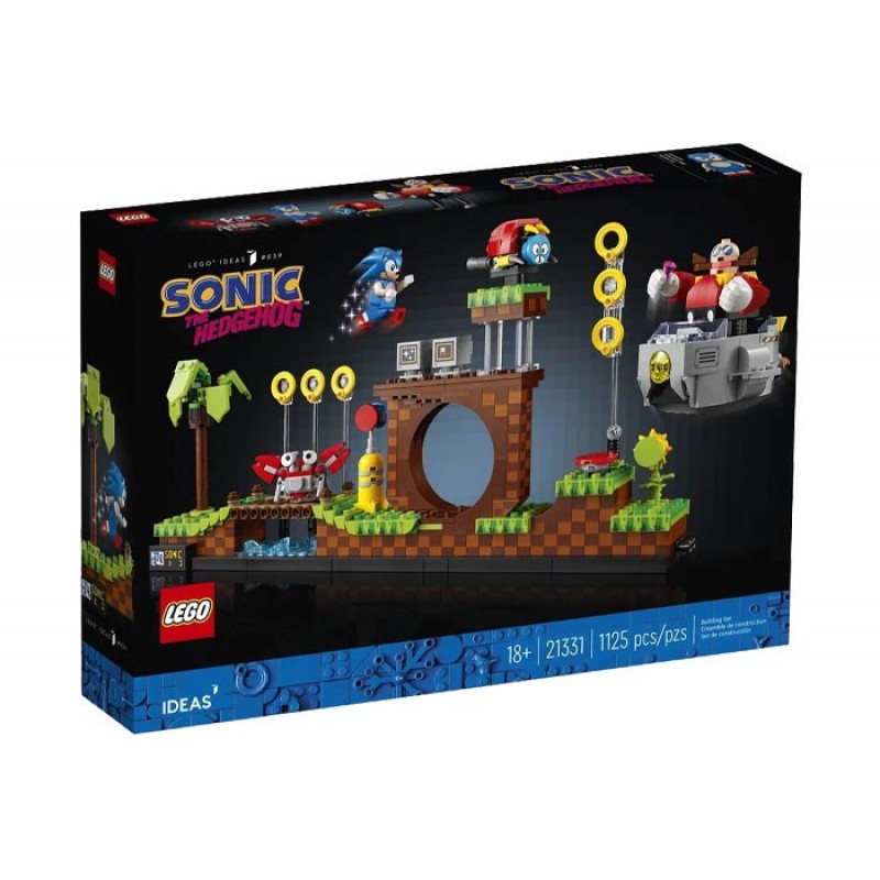 ARICIUL SONIC ZONA GREEN HILLS LEGO Ideas 21331