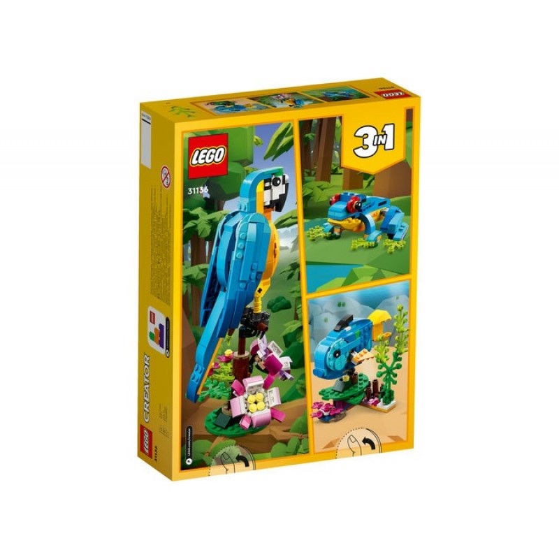 PAPAGAL EXOTIC LEGO Creator 31136