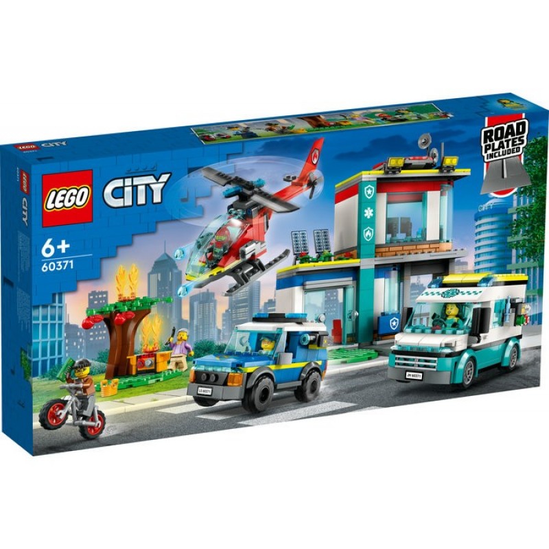 Centru pentru vehicule de urgenta 60371 LEGO City
