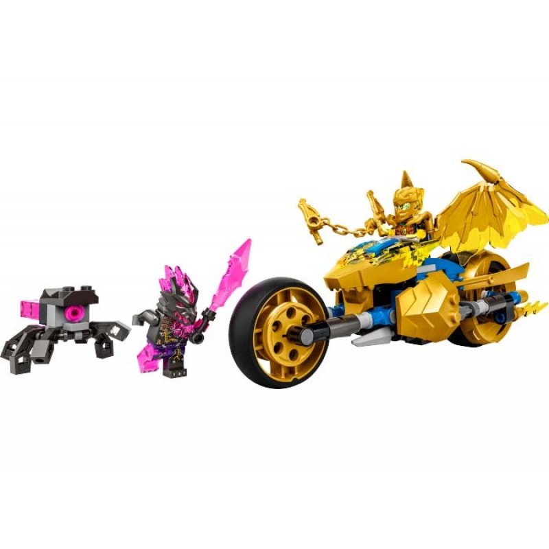 Motocicleta dragon aurie a lui Jay 71768 LEGO Ninjago