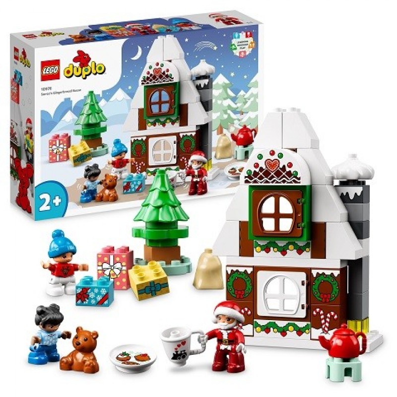 Casuta din turta dulce a lui Mos Craciun LEGO DUPLO 10976