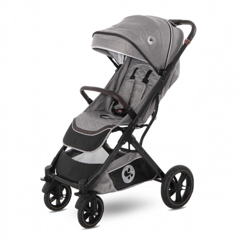 Carucior 2 in 1 cos auto inclus Storm cadru aluminiu Opaline Grey Lorelli