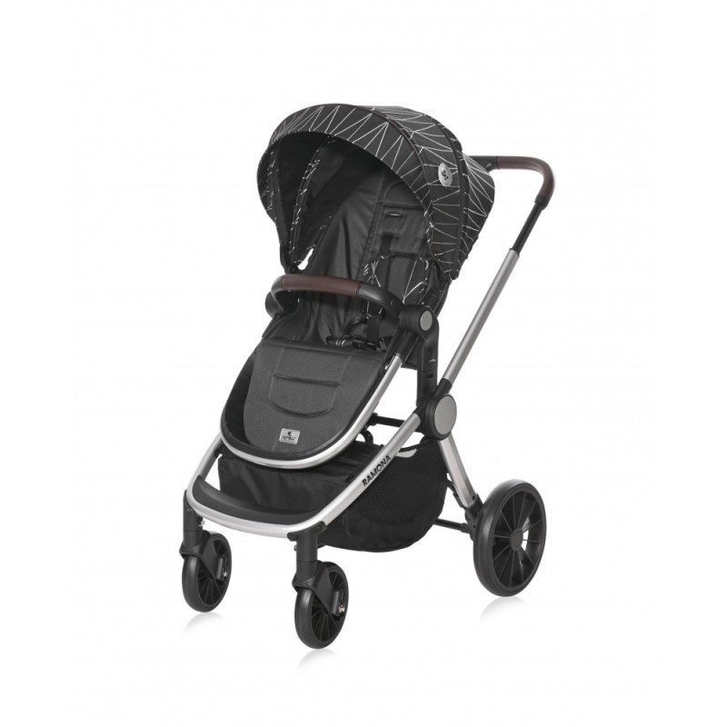 Carucior 3 in 1 Ramona silver stripe Lorelli