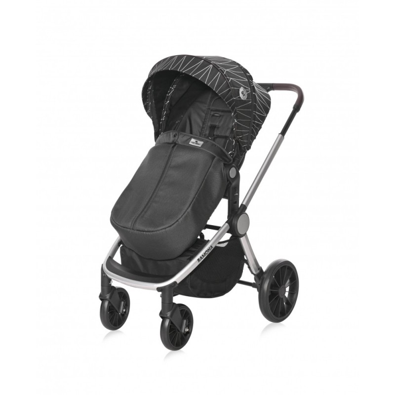 Carucior 3 in 1 Ramona silver stripe Lorelli