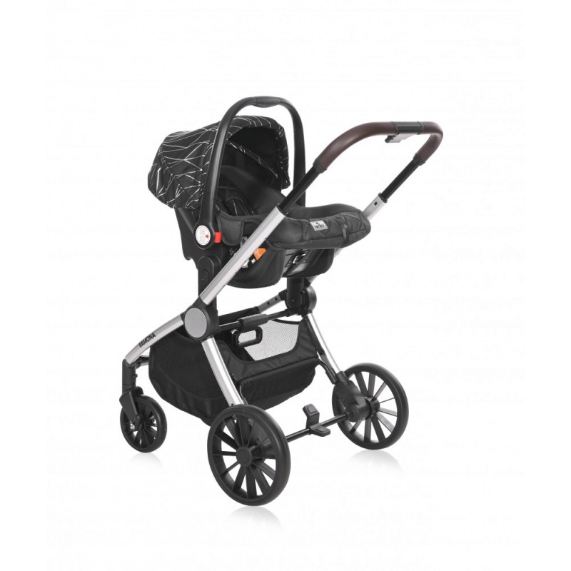 Carucior 3 in 1 Ramona silver stripe Lorelli