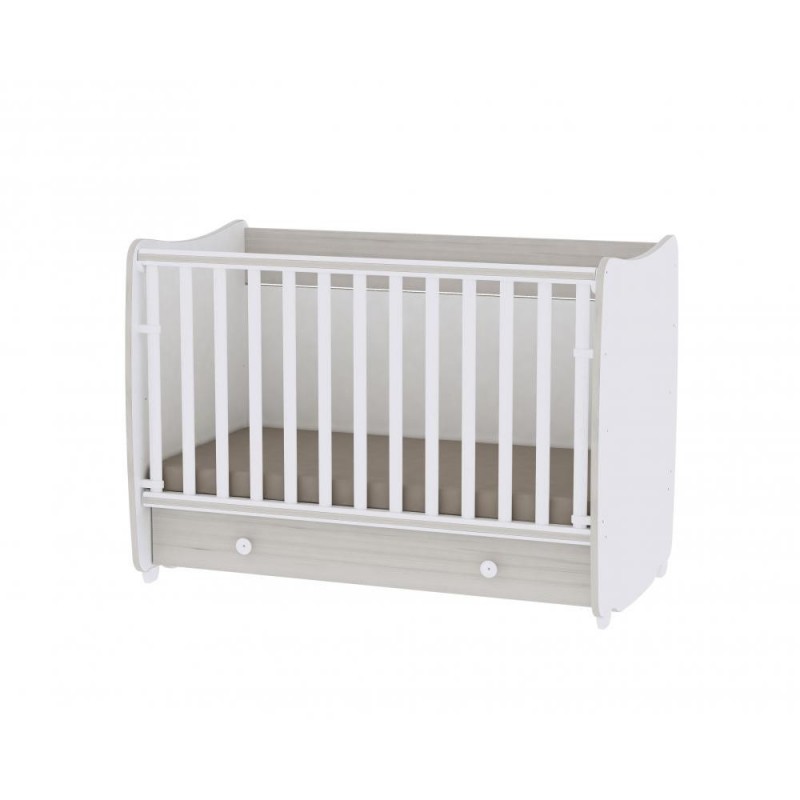 Patut balansoar transformabil Dream White Light Oak Lorelli