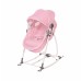 Patut leagan pentru nou nascut 2 in 1 Alicante Pink Lorelli