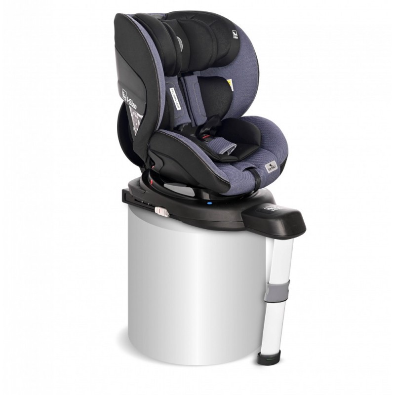 Scaun auto Proxima I Size isofix rotativ 40 105 cm Blue Black Lorelli