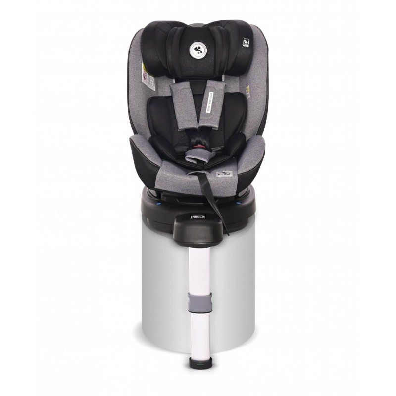 Scaun auto Proxima I Size isofix rotativ 40 105 cm Grey Black Lorelli