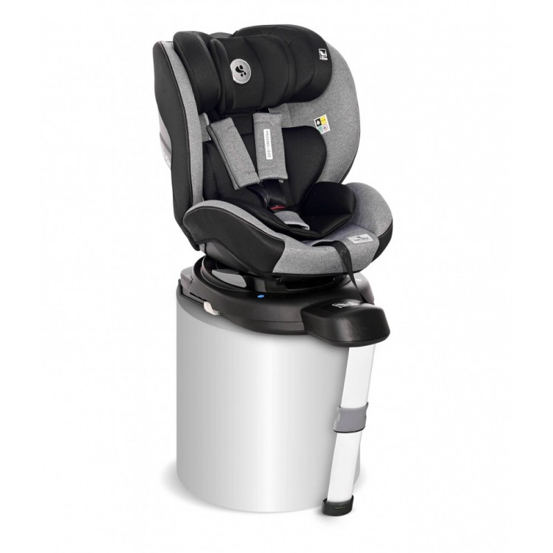 Scaun auto Proxima I Size isofix rotativ 40 105 cm Grey Black Lorelli