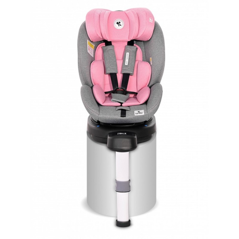 Scaun auto Proxima I Size isofix rotativ 40 105 cm Pink Grey Lorelli