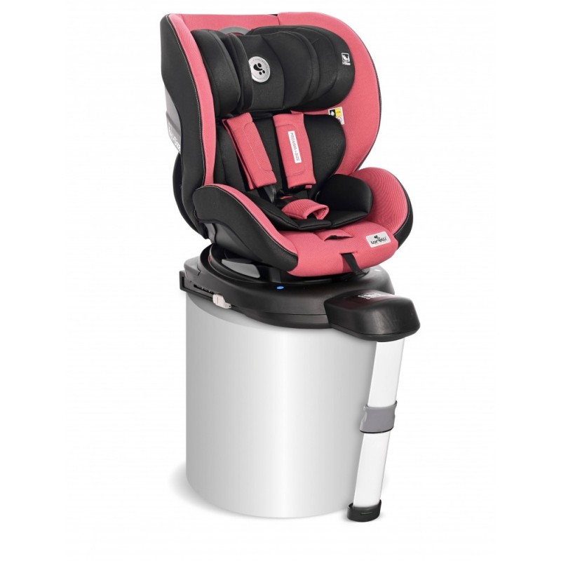 Scaun auto Proxima I Size isofix rotativ 40 105 cm Red Black Lorelli