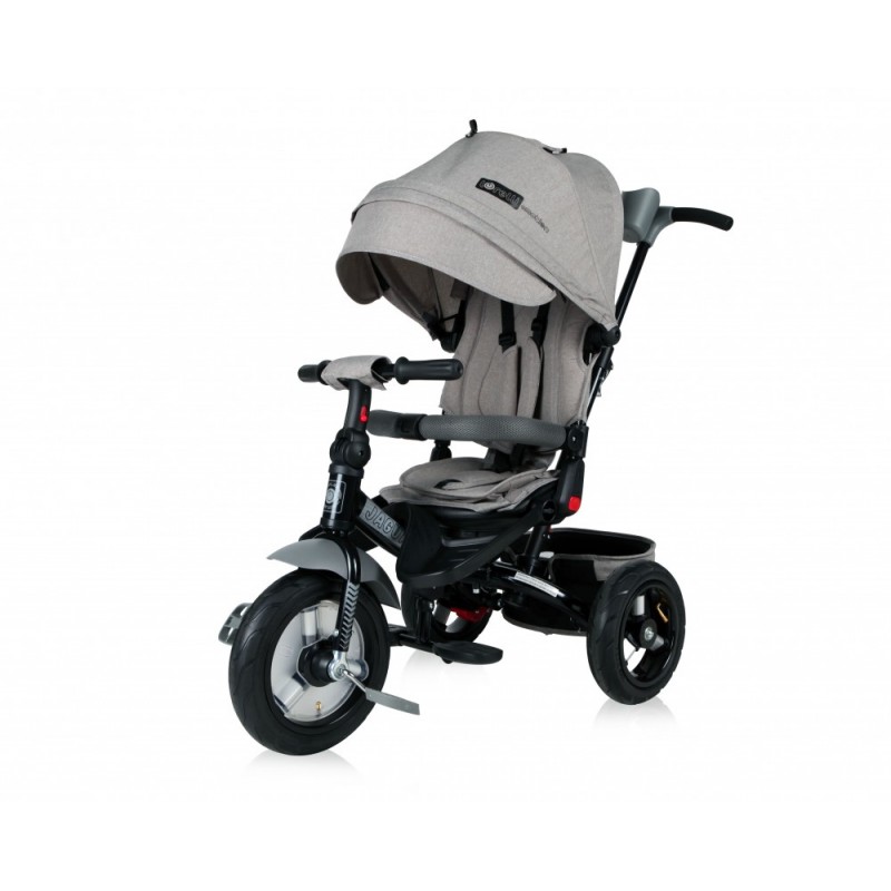 Tricicleta Jaguar Air Wheels Grey Luxe Lorelli