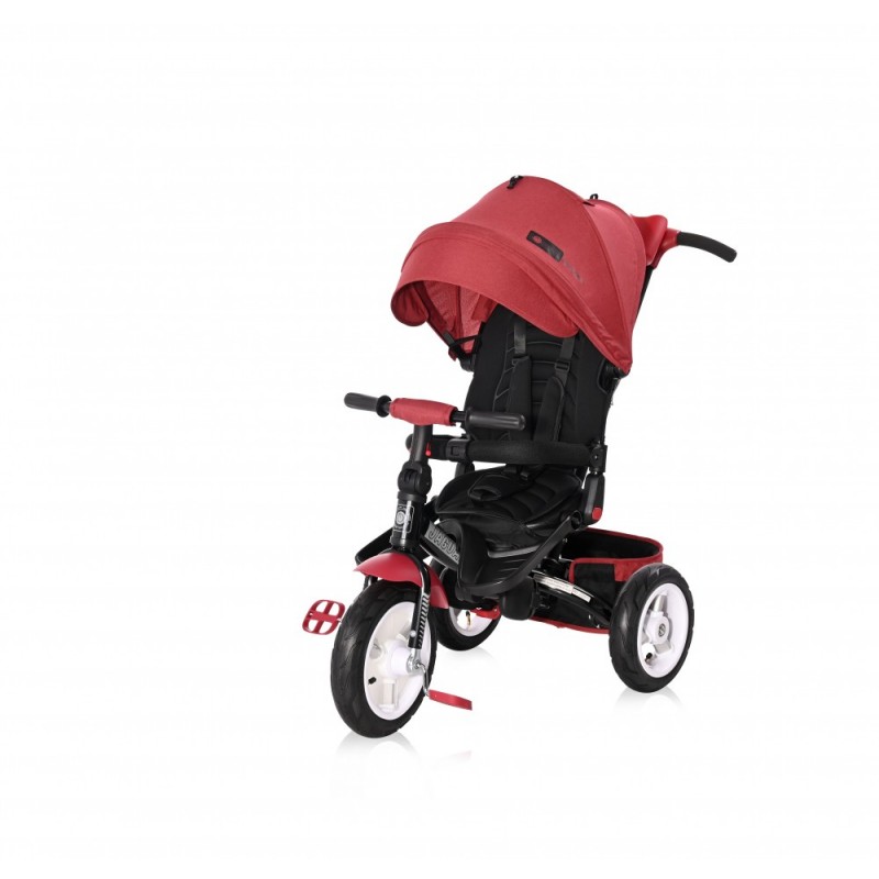 Tricicleta Jaguar Air Wheels Red Black Lorelli