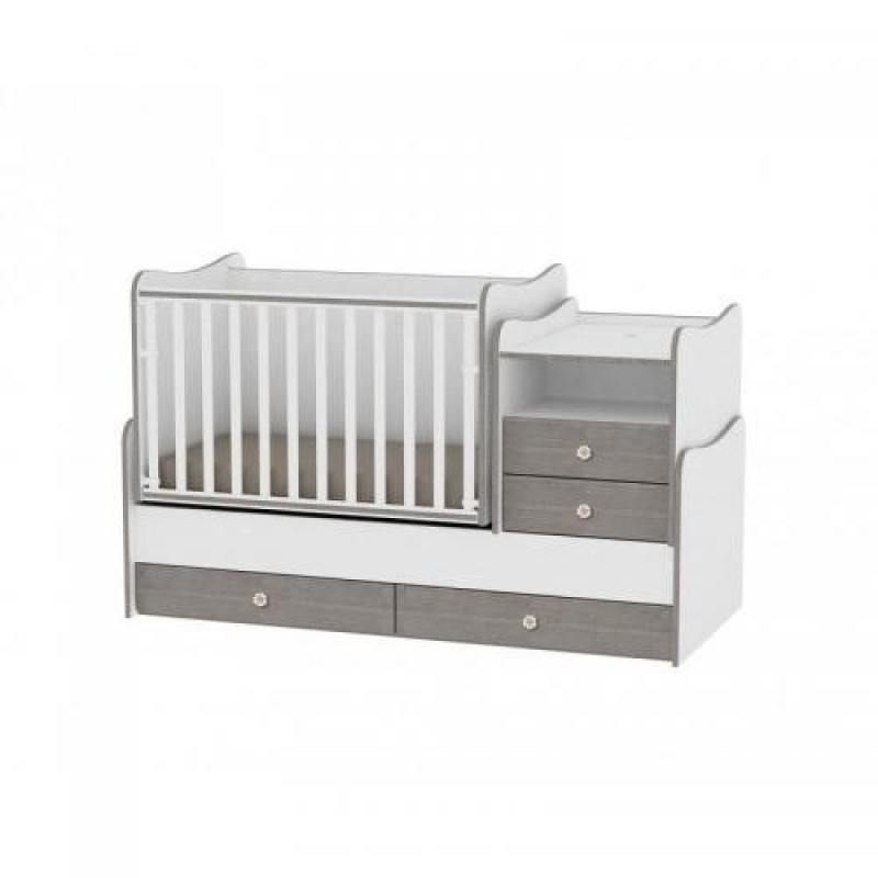 Mobilier Combo 72 x 172 cm transformabil White Coffee Lorelli 