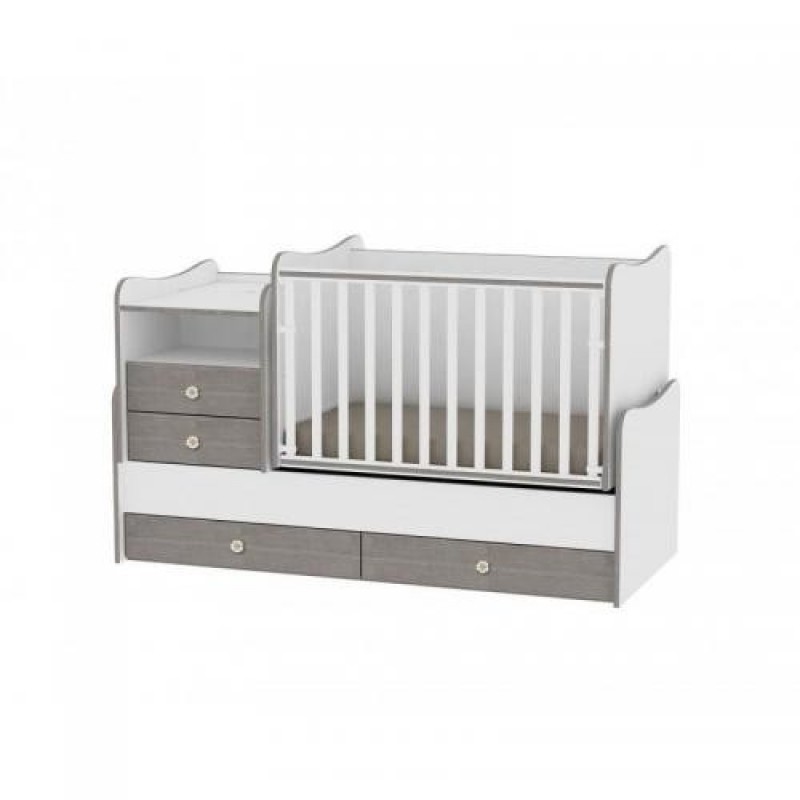 Mobilier Combo 72 x 172 cm transformabil White Coffee Lorelli 