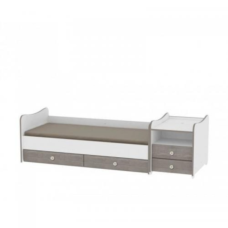 Mobilier Combo 72 x 172 cm transformabil White Coffee Lorelli 