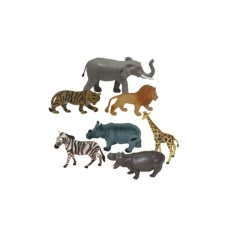 Animale salbatice set de 7 figurine Miniland Animale salbatice set de 7 figurine Miniland