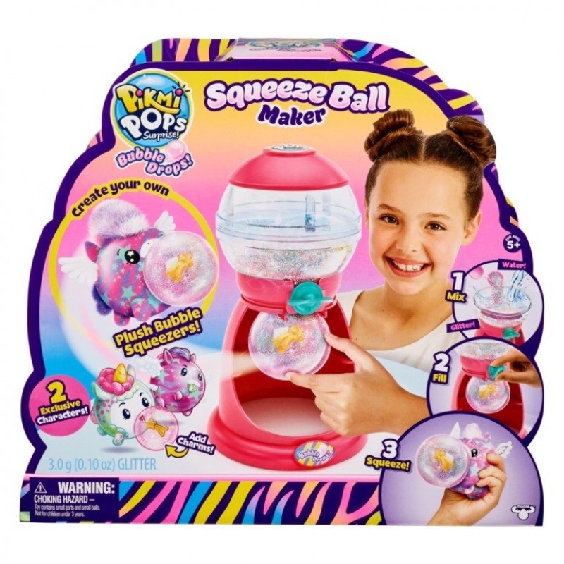 PIKMI POPS Set de creare jucarie antistress Bubble Drops Neon Wild Moose