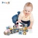 Joc de stivuire Trenulet PolarB New Classic Toys
