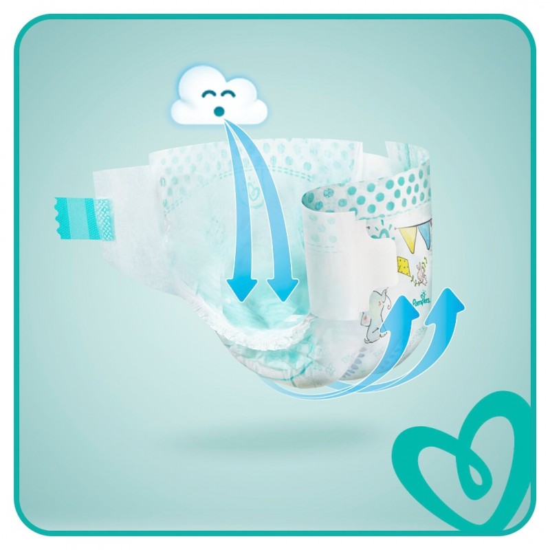   Scutece Pampers Active Baby Giant Pack Plus Marimea 3  6 10 kg 104 buc