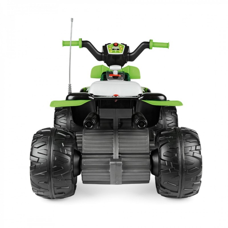 ATV Peg Perego Corral T Rex 330W 12V 3 ani Verde Negru