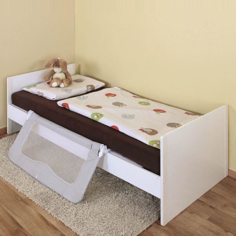 Bariera mobila de protectie pat pentru bebelusi ByMySide XL 150 cm Reer 45020