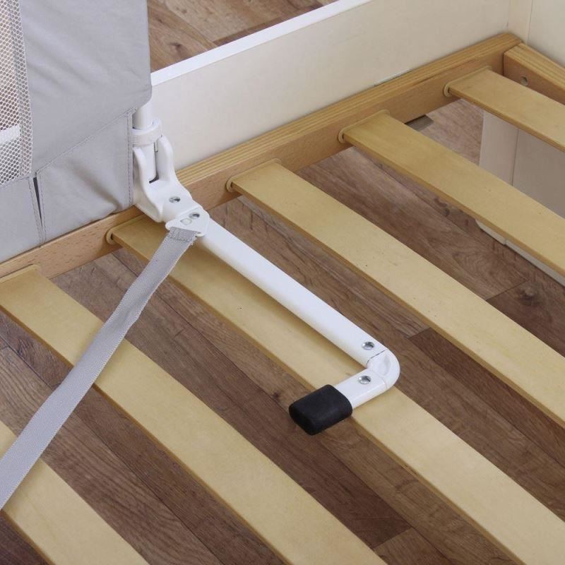 Bariera mobila de protectie pat pentru bebelusi ByMySide XL 150 cm Reer 45020