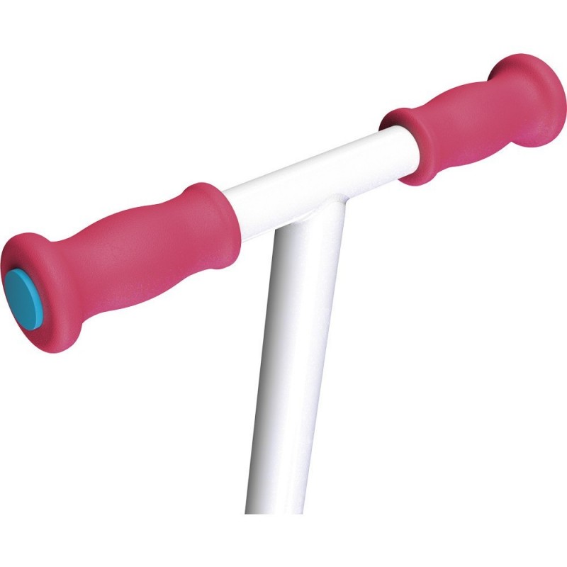 Trotineta electrica cu joc de lumini copii 8 ani Razor Party Pop Alb