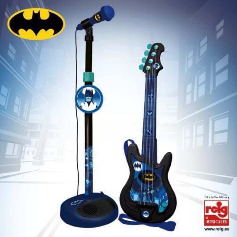 Set chitara si microfon Batman Reig Musicales