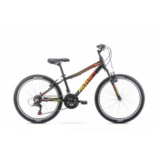 Bicicleta pentru copii Romet Rambler 24 Negru 2020