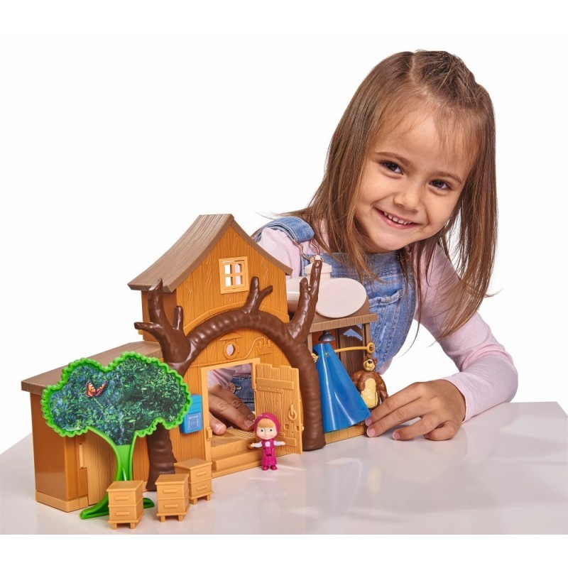 Masha Casuta Ursului Cu 2 Etaje Figurine Si Functiuni Simba Toys