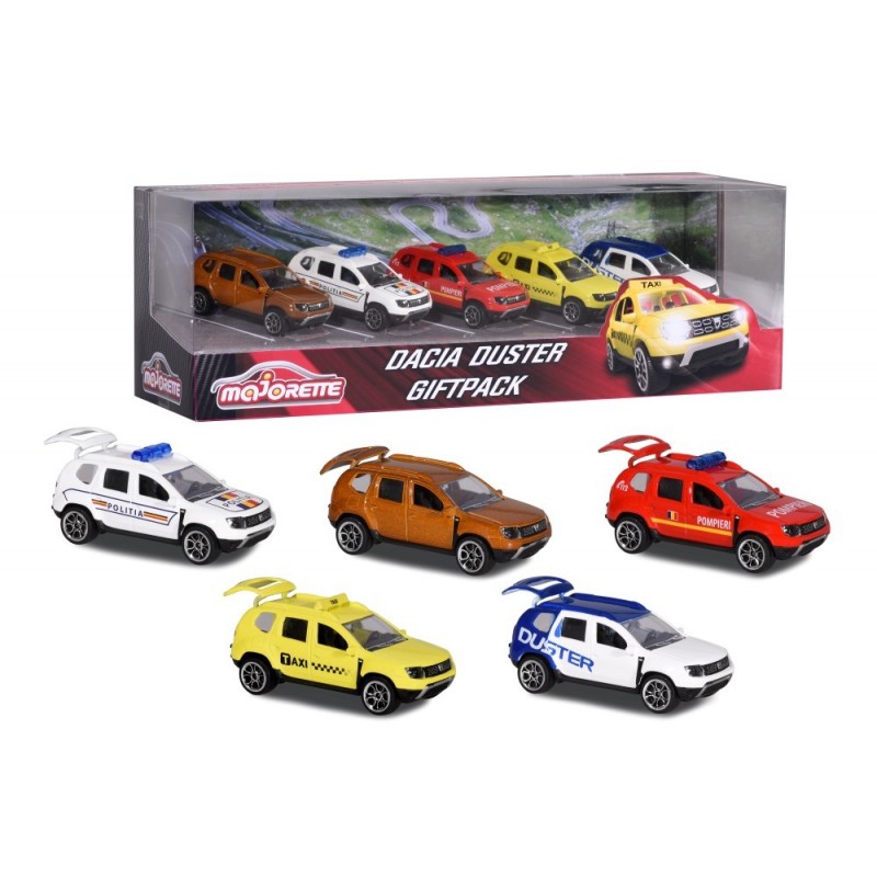 Set 5 Machete Metalice Dacia Duster Simba Toys