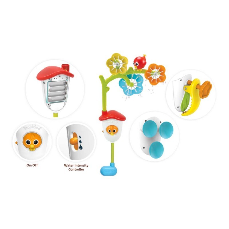 Carusel senzorial pentru baie 0 24 luni Yookidoo