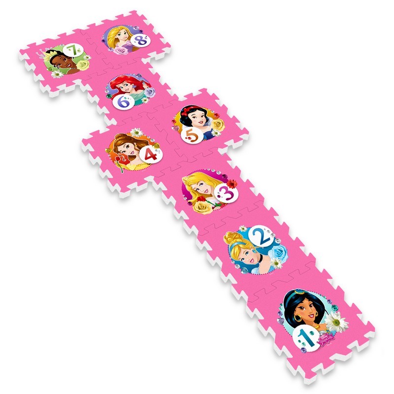 Puzzle de podea Play Mat Disney Princess Stamp