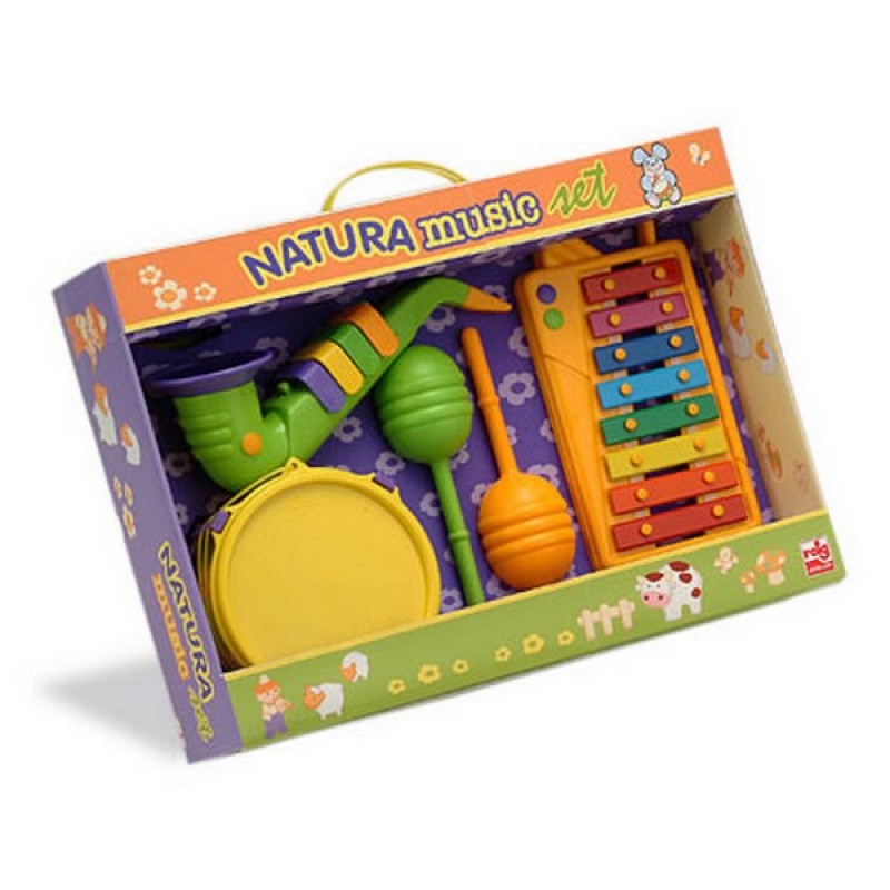SET XILOFON TAMBURINA SAXOFON SI MARACAS