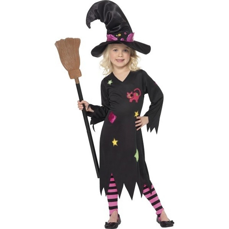 Costum Vrajitoare cu Colanti 3 4 ani Smiffys