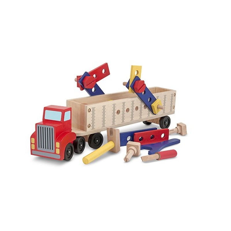 Banc de lucru mobil Camion cu unelte Melissa Doug