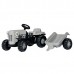 Tractor Copii Rolly Toys 014941 Little Grey Fergie Cu Remorca